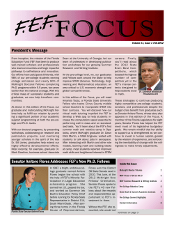 Fall 2012 - Florida Education Fund