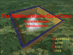 The National Radio Quiet Zone