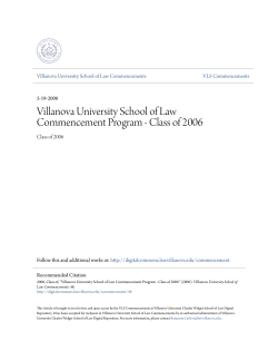 Villanova University School of Law