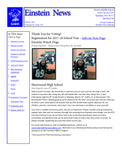 March 2017 Newsletter - Shoreline School District