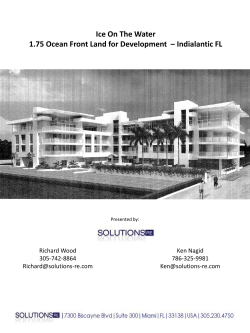 Ice On The Water 1.75 Ocean Front Land for Development