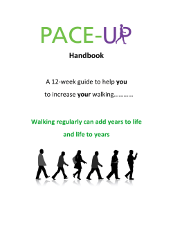 PACE-UP patient handbook V1.5_final - the Pace-Up Trial
