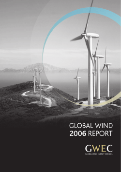 Global Wind 2006 Report
