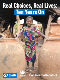 Real Choices, Real Lives: Ten Years On