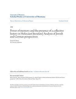 Power of memory and the presence of a collective history in