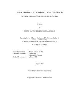 A New Approach to Designing the Optimum Acid Treatment for