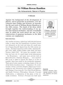 Fulltext PDF - Indian Academy of Sciences