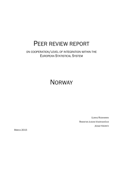 peer review report norway