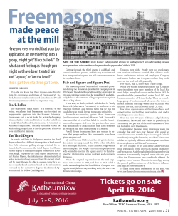 made peace at the mill - Freemasons North Vancouver