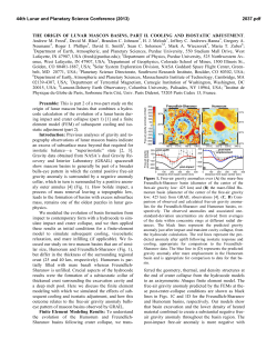 The Origin of Lunar Mascon Basins, Part I. Cooling and Isostatic