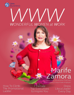 Marife Zamora - Globe Business