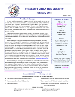 2011 February Newsletter - Prescott Area Iris Society