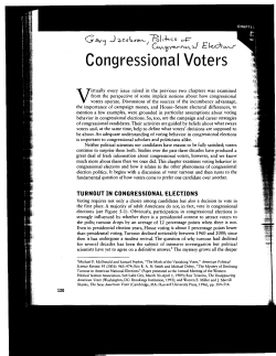 Congressional Voters
