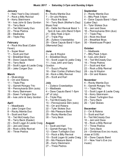 Music - The Grafton Winery