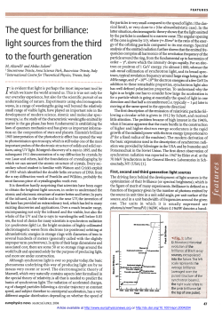 - Europhysics News