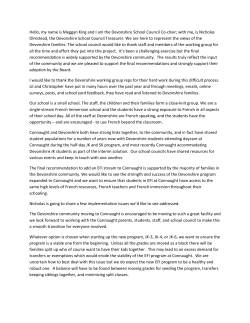 Hello, my name is Meggan King and I am the Devonshire