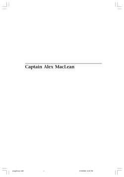 Captain Alex MacLean