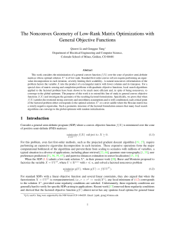 The Nonconvex Geometry of Low-Rank Matrix