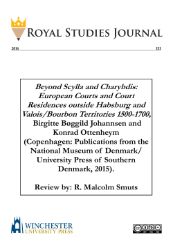 this PDF file - Royal Studies Journal