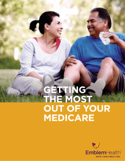 getting the most out of your medicare