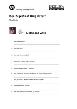 The Legends of King Arthur