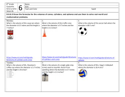 8th Grade Quizzette 9/12 to 9/16 Week #6 6 Name Date
