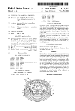 Methods for making a flywheel