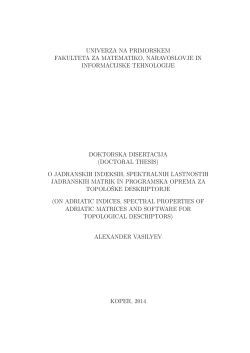 4 Inverse Sum Indeg Index - UP FAMNIT