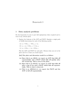 Homework 3 - UMass Math