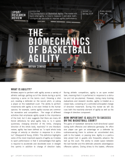Sport Research Review: Basketball Agility