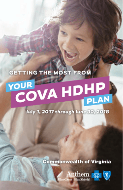 Getting The Most From Your COVA HDHP Plan