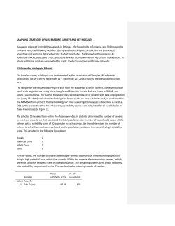 Sampling Strategies of ILSSI Baseline Surveys and Key Modules