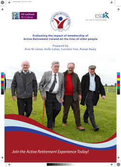 Join the Active Retirement Experience Today!