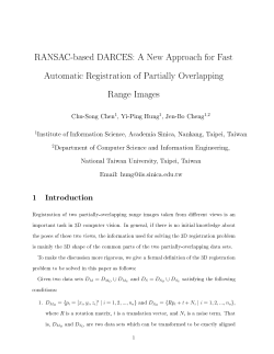 RANSAC-based DARCES - Computer Vision Laboratory