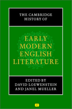 Cambridge History of Early Modern English Literature.1