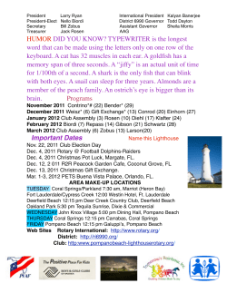 HUMOR DID YOU KNOW? TYPEWRITER is the longest word that