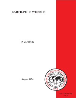 earth-pole wobble