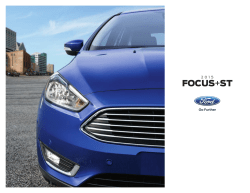2015 Ford Focus Brochure