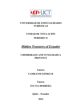 Hidden Treasures of Ecuador