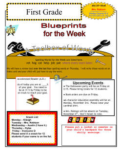 First Grade - Phelps County R-III