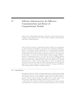 Software Infrastructure for Eﬀective Communication and