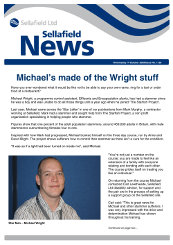 Michael`s made of the Wright stuff