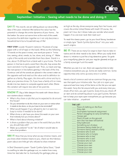 September Newsletter
