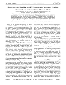 Measurement of the Phase Diagram of DNA Unzipping in