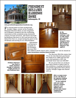 President Benjamin Harrison Home