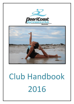 Gymnasts - Pearl Coast Gymnastics Club