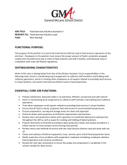 functional purpose: distinguishing characteristics essential/ core job