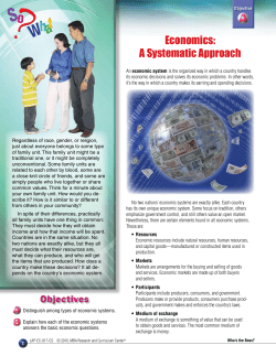 Economics: A Systematic Approach