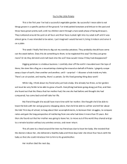 You`re My Little Potato