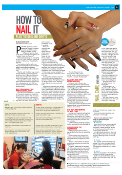 NAIL CARE - Leaderonomics.com